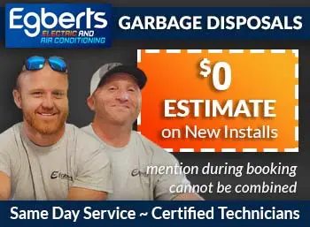gandy garbage disposalr Egberts Plumbing