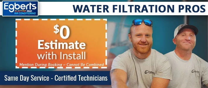 gandy water filtration Egberts Plumbing